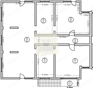 Spatiu comercial intabulat cu vitrina 60 mpu cu 2 camere in zona Rahovei - imagine 6