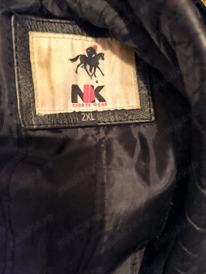 Geacă de piele ( motociclist, rock) de vânzare  - imagine 3