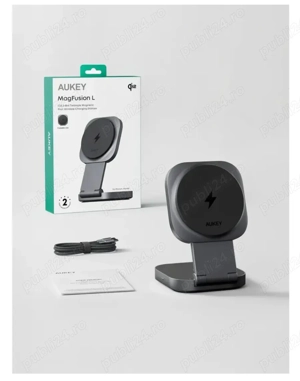 Incarcator wireless Aukey MagFusion L Qi2