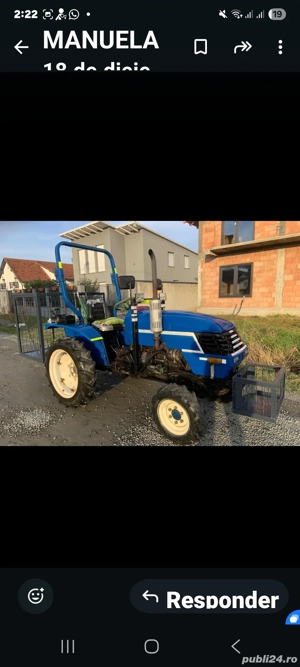 tractor marca Dong Feng - imagine 3