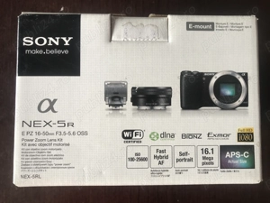 Aparat Foto Mirrorless Sony NEX 5 R Defect, pentru Piese (Se poate si Repara)