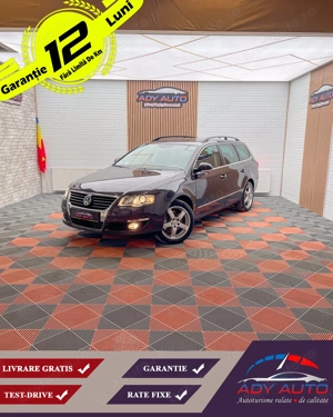 VW PASSAT Benzina . Euro 5 . Scaune incalzite ,Jante R-17 . Garantie 12 luni, Buy-back, Rate fixe .  - imagine 2
