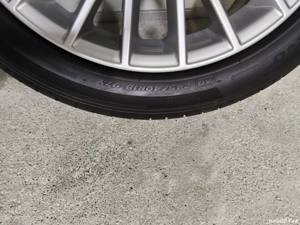 vând jante cu anvelope de vară r18 245 40 , pentru audi A6 C6  - imagine 4