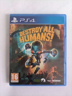 Destroy All Humans Playstation 4 Ps4