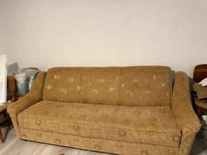 Set canapea extensibila+ 2 fotolii