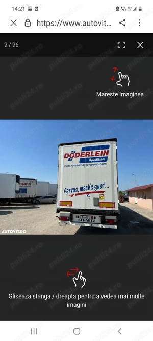 Vând semiremorca schmitz 2009  - imagine 3