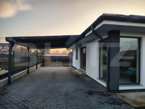 Casa semifinisată individuală 120 mp utili, teren 805 mp, Tureni