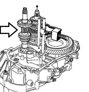 Arbore primar cutie de viteze Renault Clio 3/ Renault Clio 4 JR5306