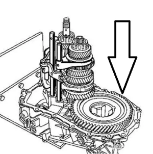 Diferențial cutie de viteze 1.5 dci Renault Clio 3/ Renault Clio 4 JR5306