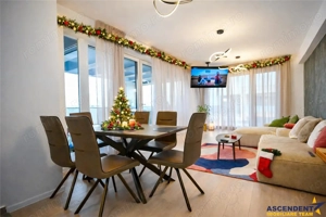 FILM Tur 3D!Premium Penthouse, echipat,parcare subterana,50 mp terasa,Qualis, aria Coresi,Tractorul,