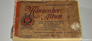 Pentru colectionari  ALBUM de partituri muzicale vintage   MANNERCHOR - ALBUM album de cor barbatesc