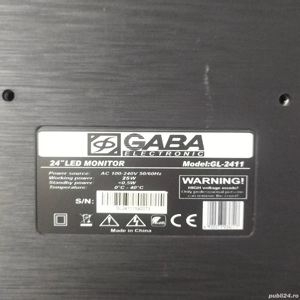 Monitor led Gaba model GL 2411 - imagine 4
