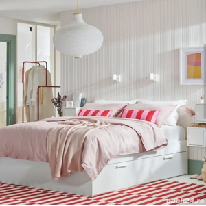 Pat ikea 140 200 + somiera+ saltea