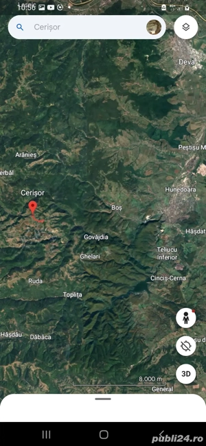 Tinutul Padurenilor intravil(415m   lot)2 loturi alăturate cu deschidere  fiecare 15ml .      - imagine 5