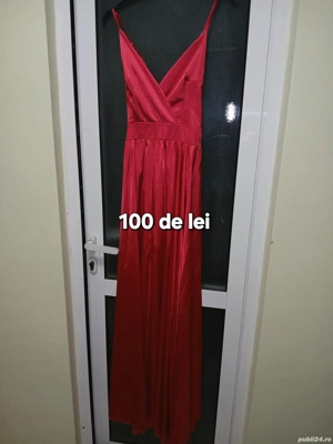 rochie de satin lunga