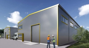 Doua hale noi alaturate - zona Drumul Intre Tarlale - Oxigenului - imagine 4