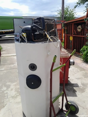 pompa de căldură aer apa cu boiler integrat de 385 l
