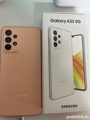 Samsung A33 de vanzare+3 huse