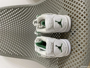 Nike Air Jordan 4 Retro Metallic Green Sneaker EUR 45 Number 