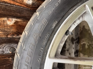 Set 4 jante originale aliaj Audi Q5 și anvelope - imagine 5