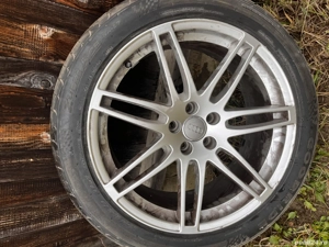 Set 4 jante originale aliaj Audi Q5 și anvelope - imagine 11