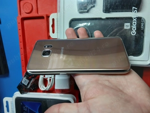 Telefon Samsung Galaxy S7 Gold + Obiective foto Samsung, Husa de protectie Book S-View Samsung, etc - imagine 6
