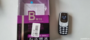 Bm10 mini telefon dual sim bluetooth - imagine 4