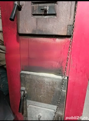 Cazan din fonta pe lemne 35KW