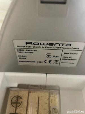 Aspirator Rowenta cu aburi !