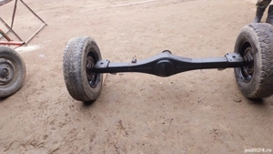 Vând axă de remorcă lățime 140 între roți  - imagine 4