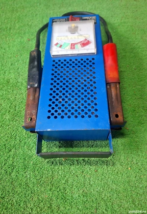 Tester analogic tensiune si curent baterie auto 12V analogic - imagine 2