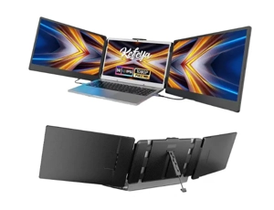 Monitor portabil, 14 inch, FullHD, HDR, 16:9, Tri-Screen, Plug & Play - imagine 3