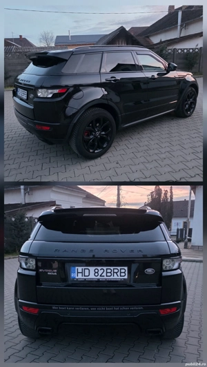 Range Rover Evoque 2.2 diesel 190 cp Automat - imagine 3