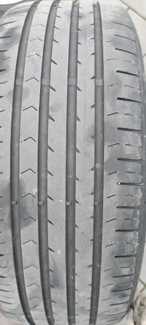 Roti/jante 17 5x120 cu pneuri Continental vara,senzori presiune originali Opel - imagine 2