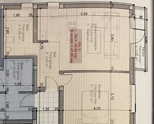 2 Camere Semifinisat – Încălzire în Pardoseală, Loc de Parcare INCLUS - imagine 2