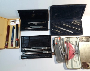 Truse   accesorii de desen, vechi 