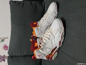 Ghete Nike din piele alba