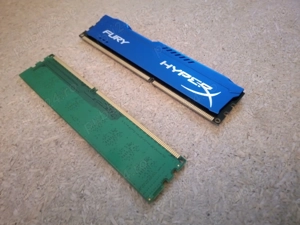 Pachet Kit 8GB RAM DDR3 (2x4GB) Desktop - Kingmax & HyperX Fury Blue - imagine 6