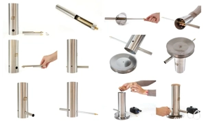 Generator Fum Electric cu Rumegus pentru Afumare la Rece Afumatoare Carnat Carne Branza Peste Alimen - imagine 2