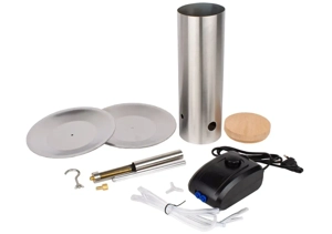 Generator Fum Electric cu Rumegus pentru Afumare la Rece Afumatoare Carnat Carne Branza Peste Alimen - imagine 4