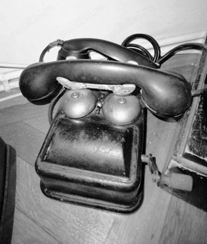 Telefoane vechi,anii 1950-60,cu disc. Carlig macara  - imagine 4