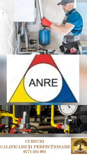 Curs ANRE instalator gaze naturale