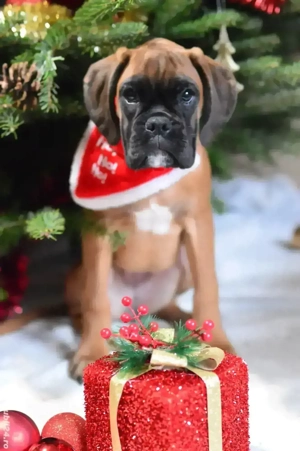 Pui Boxer cu pedigree  - imagine 2