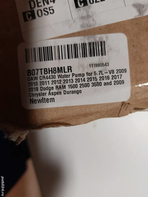 Pompa apa Dodge Ram 5.7L - imagine 4