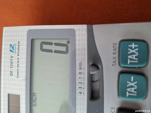 Calculator de birou Casio DF120TV 12 cifre Casio 2 Way - imagine 3