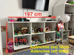 Corp mobilă cu rafturi, comoda rafturi