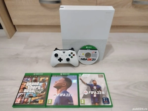 Vând Xbox One S cu 5 jocuri  un controller + bonus un controller - imagine 3