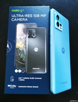 Motorola G72 dual sim ecran fisurat  - imagine 2