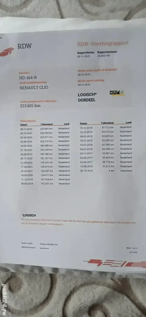 Reno clio 4  1,5 dci  fabricatie 10 2015 euro 5 import Olanda  - imagine 6