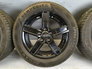 Roti/Jante negre Honda 5x114.3 205/55 R16; Kia, Nissan, Toyota, Dacia - imagine 5